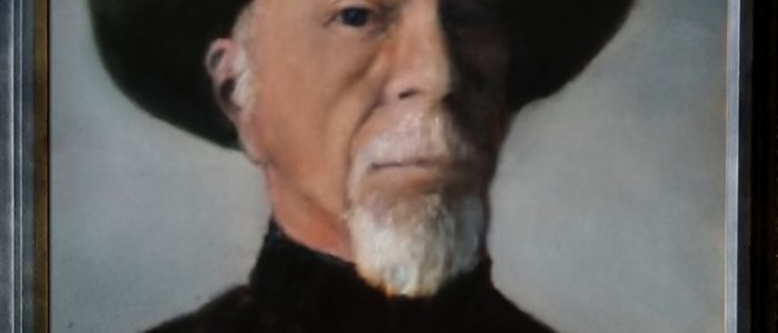 The Reverend - oil painting on panel - Stephen Michael Barnes - esem art