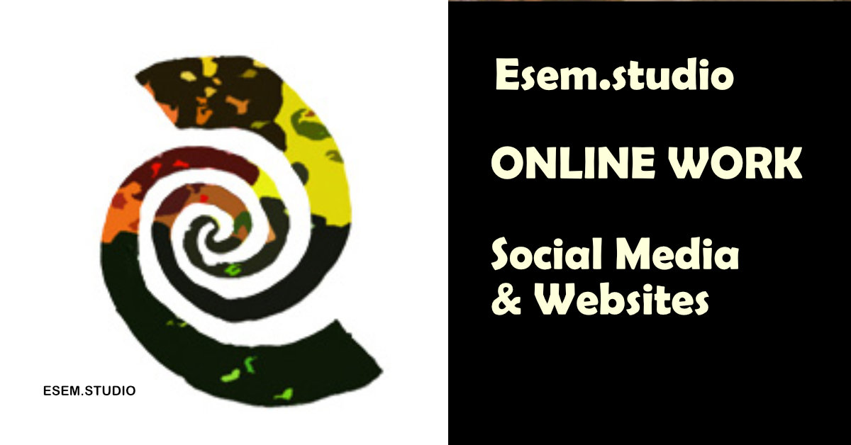 Online work-social media and websites - esem studio